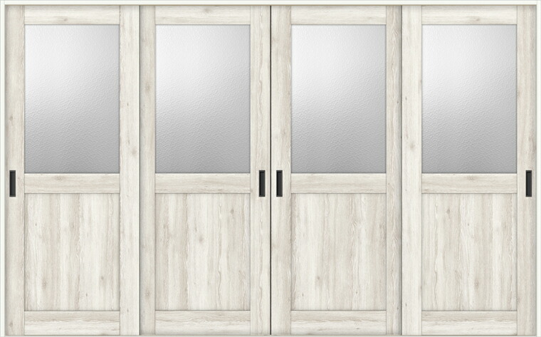 ラシッサD パレット 室内引戸 Vレール方式 引違い4枚建 APHF-LGH 錠なし 3220 W：3,253mm × H：2,023mm ノンケーシング / ケーシング LIXIL リクシル TOSTEM