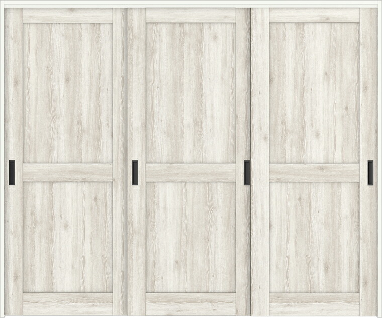 ラシッサD パレット 間仕切り上吊引戸 引違い戸 3枚建 APMHT-LAH 錠なし 2420 W:2,432mm × H:2,023mm ノンケーシング / ケーシング LIXIL リクシル TOSTEM|Clair(クレール)店
