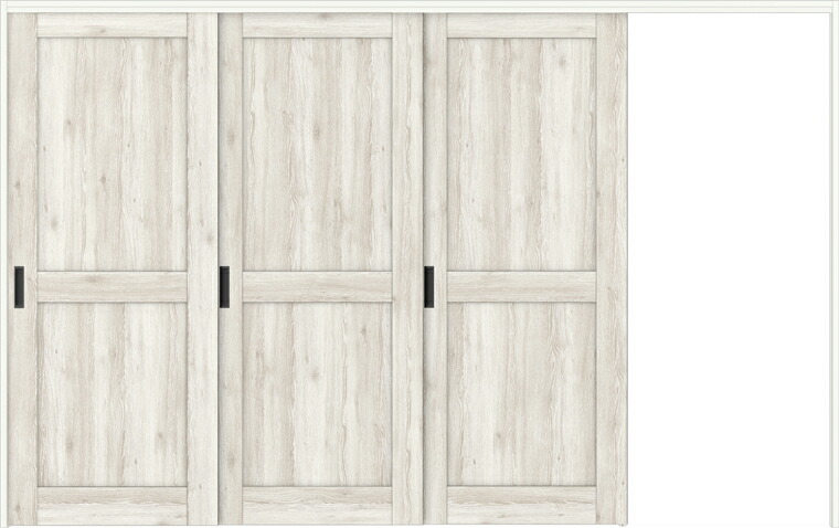 ラシッサD パレット 間仕切り上吊引戸 片引戸 3枚建 APMKT-LAH 錠なし 3220 W：3,220mm × H：2,023mm ノンケーシング / ケーシング LIXIL リクシル TOSTEM