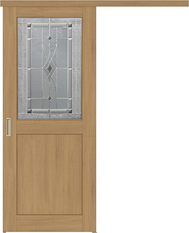 ラシッサS 室内引戸 アウトセット方式 片引戸標準 / 枠納まり：入隅 錠なし LWB 特注 W：1,188～1,992mm × H：2,010～2,170mm LIXIL リクシル TOSTEM DIY