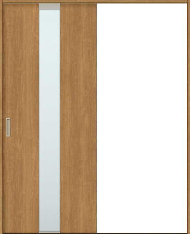 ラシッサS Vレール方式_片引戸標準タイプ / ケーシング枠 錠なし LGM 特注 W：1,188～1,992mm × H：1,728～2,430mm LIXIL リクシル TOSTEM