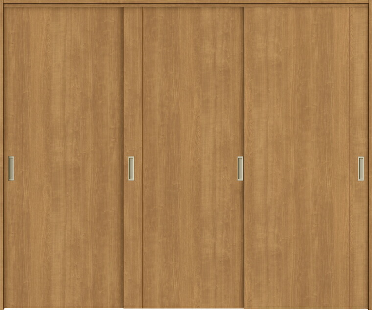 ラシッサS 間仕切り上吊引戸 引違い戸 3枚建て ASMHT-LAC 錠なし 2423 W：2,432mm × H：2,306mm ノンケーシング / ケーシング LIXIL TOSTEM DIY