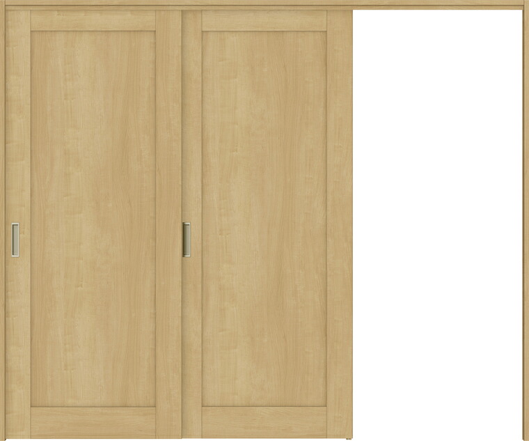 ラシッサS 間仕切り上吊引戸 片引戸2枚建 ASMKD-LAG 錠なし 特注 W：1604-2954mm &times; H：1750-2430mm ノンケーシング/ケーシング LIXIL TOSTEM｜Clair（クレール）店