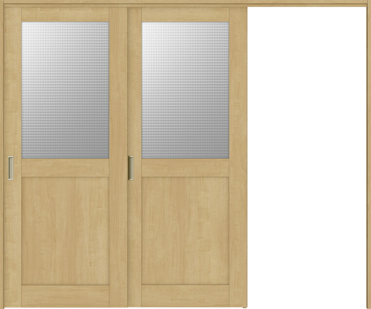 ラシッサS 間仕切り上吊引戸 片引戸 2枚建て ASMKD-LGH 錠なし 2423 W:2,432mm × H:2,306mm ノンケーシング / ケーシング LIXIL TOSTEM DIY|Clair(クレール)店