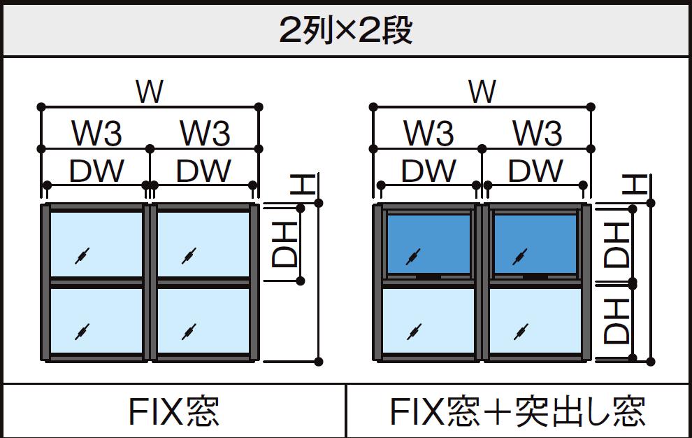 ラシッサs 室内用窓 デコマド 窓台設置 両側壁納まり Astmdw Be 2列 2段 W 1 132mm H 5mm Lixil リクシル Tostem トステム Onpointchiro Com
