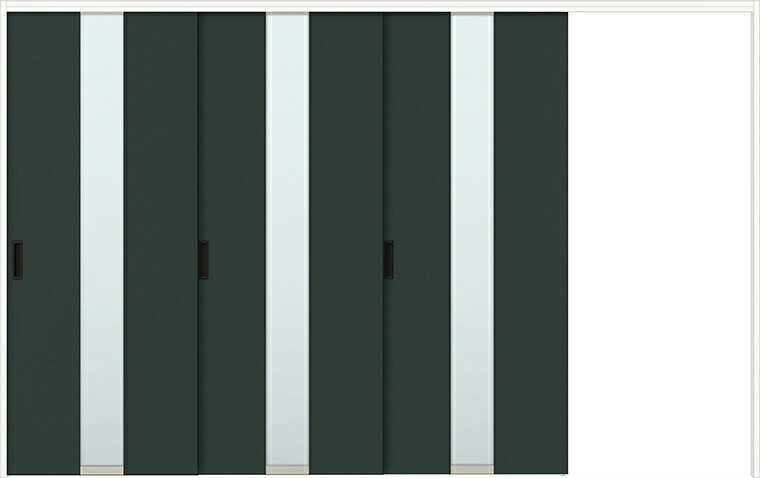ラシッサDヴィンティア 中仕切り上吊引戸 片引戸3枚建 AVMKT-LGM 錠なし 特注 W：2116-3916粍 × H：2431-2500粍 LIXIL リクシル TOSTEM トステム DIY
