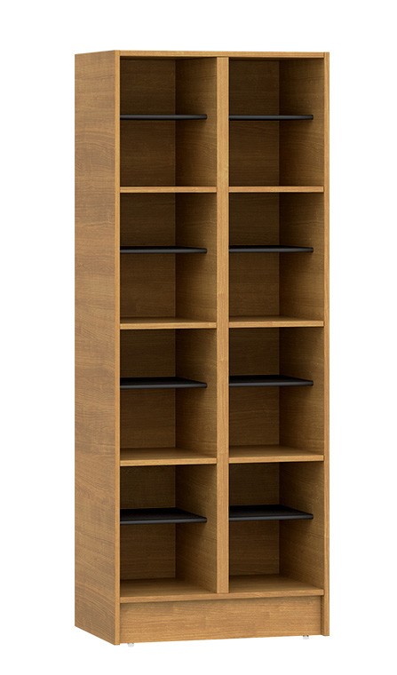 ラシッサUD 下駄箱 扉なし仕様 2列 × 4段 W：603mm × H：1,585mm LIXIL リクシル TOSTEM トステム