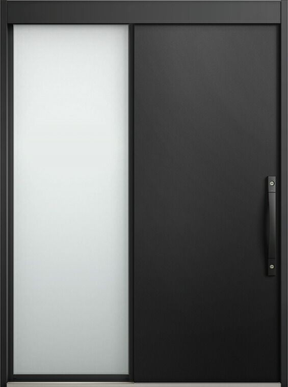 エルムーブ2 片袖 L16型 アルミ色 カザスプラス仕様 呼称：169 W：1,692mm × H：2,288mm スライディングドア LIXIL リクシル TOSTEM トステム