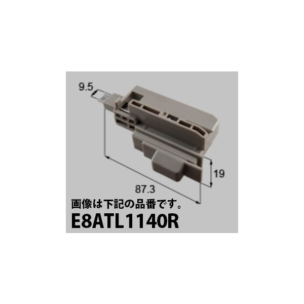 【楽天市場】LIXIL リクシル 新日軽 装飾窓 縦すべり出し窓 サブロック E8ATL1140 部品 DIY リフォーム：Clair