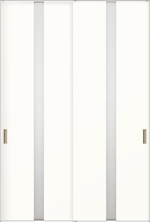ラフィス 上吊方式 引違い戸2枚建 / ライン枠 鍵なし仕様 デザイン：RGW H：2,400mm LIXIL リクシル TOSTEM トステム