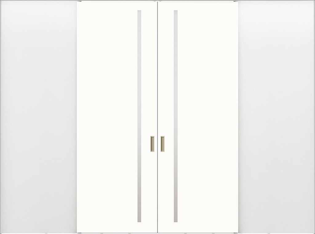 ラフィス 上吊方式 引分け戸 / ライン枠 デザイン:RGV 3224 W:3,261mm × H:2,400mm LIXIL リクシル TOSTEM トステム|Clair(クレール)店