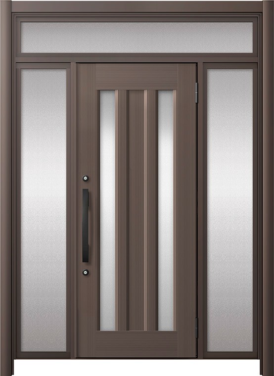 リシェント部屋の入り口部屋の入り口3 軽銀遣りかた / 手動 両袖_ランマ付き添い人 C16N型(軽銀色) 特注 W：1,037～1,895粍 × H：1,973～2,600粍 LIXIL TOSTEM