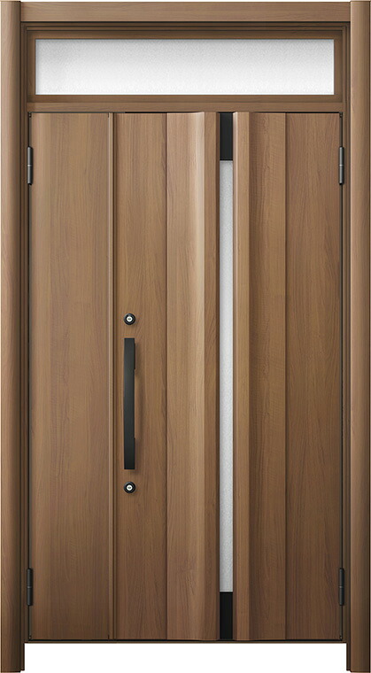 リシェント 部屋の入り口部屋の入り口3 断熱遣りかた / 非防火 K2 G13型 肌理調 親子ランマ付 特注大きさ W：978～1,480粍 × H：1,974～2,600粍 覆いかぶせる工法 LIXIL TOSTEM