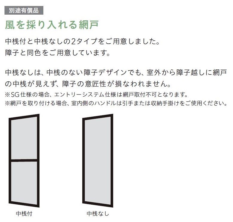 中桟付き網戸 リシェント玄関引戸2 4枚建て Aw 556 917mm Ah 1 498 2 214mm Lixil リクシル Tostem トステム Tnfarmersmarkets Org