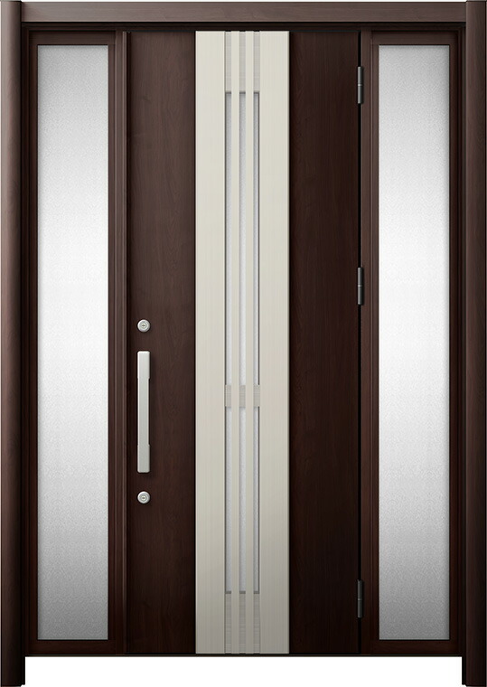 リシェント 玄関ドア3 断熱仕様 非防火 K4 M84型 木目調 両袖 特注サイズ W 1 130 1 695mm H 1 9 2 356mm カバー工法 Lixil Tostem Onpointchiro Com