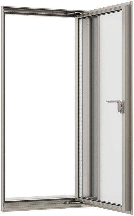 サーモスA 縦すべり出し窓 カムラッチハンドル Low-E複層ガラス仕様 02622 W：300mm × H：2,270mm LIXIL リクシル TOSTEM トステム