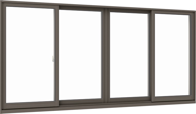 楽天市場】サーモスL 引違い窓H 4枚建て 一般複層ガラス仕様 256134 W