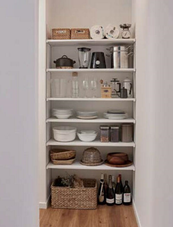 楽天市場】ぴったり棚 パントリープラン / W：900 × H：1,820 × D：300