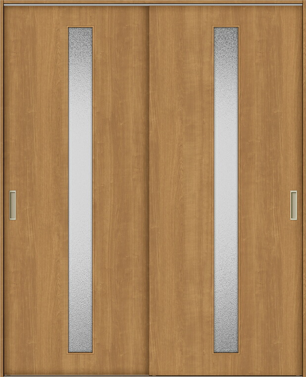 TA 室内引戸 Vレール方式 引違い戸2枚建て 鍵なし DSHH-EGA 1620 W：1,644mm &times; H：2,023mm ノンケーシング枠 固定枠 LIXIL リクシル TOSTEM トステム DIY リフォーム｜Clair（クレール）店