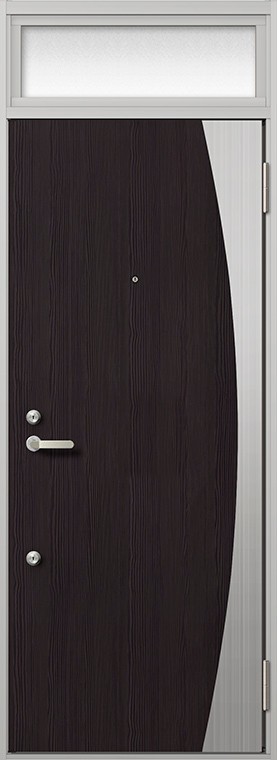 リジェーロα アパルトマン部屋の入り口 非防火 13型 2鍵を掛ける / K3遣りくち ランマ付き添い人 特注大きさ W：705-841粍 H：2,147-2,514粍 LIXIL リクシル TOSTEM トステム