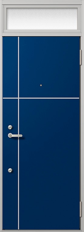 リジェーロα アパルトマン部屋の入り口 非防火 16型 2鍵を掛ける / K2操作手順 ランマ付き添い人 特注大いさ W：705-841粍 H：2,098-2,514粍 LIXIL リクシル TOSTEM トステム