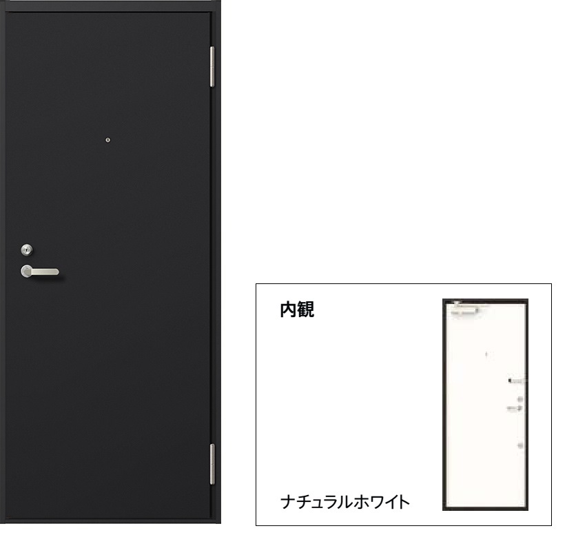 楽天市場】外部物置ドア 防火戸 11型 K4 / レバーハンドル仕様 W