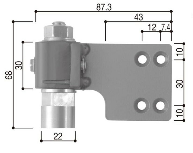 ykkk出品 楽天市場】YKK ap ピボットシュー YK HH-K-38945-2 （ HHK38945