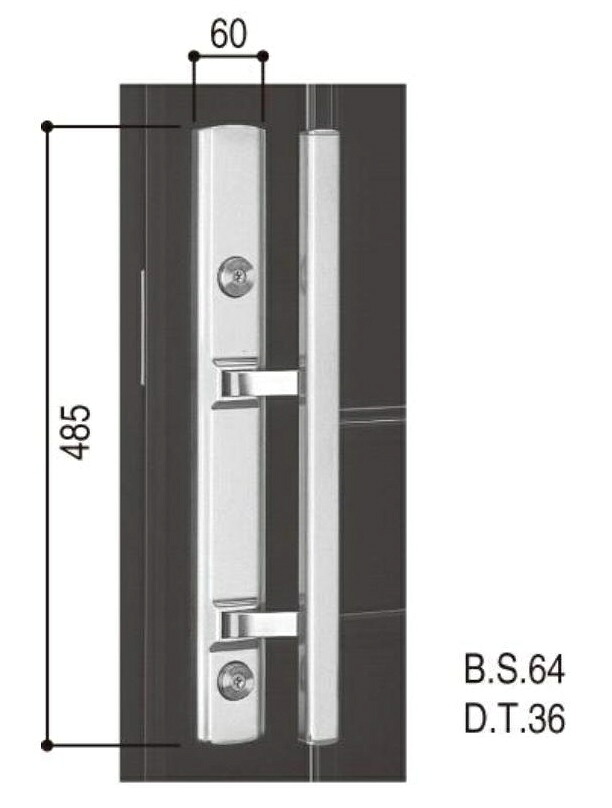 プッシュプルハンドル / 1仕掛ける入り口・入口 HH-J-0116 / HH-J-0122 取り替えっこ用 部分品 YKK AP