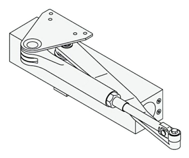 ドアクローザー / 1個入り口・入口 HH-2K-18746 取り替えっこ用 部分品 YKK AP