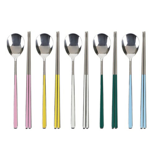 ゴールデンベル スプーン & 箸 5組セット cost654793