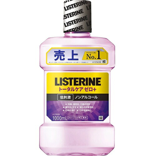 リステリントータルケアゼロプラス 1L x 4本セット cost73895