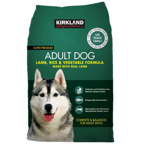 カークランドシグネチャー 成犬用 18kg ラム,ライス,ベジタブル cost131801