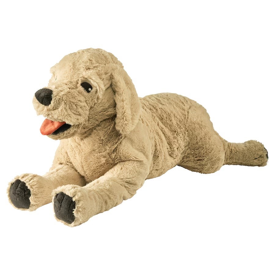 希少！】IKEA白い犬のぬいぐるみ ソフトトイ（廃盤！)美品！レア