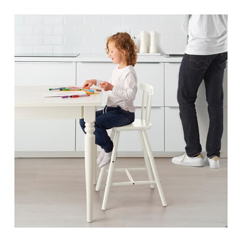 イケア ウルバン 3脚 ベビーチェア ホワイトIKEA イケア 子供用チェア 