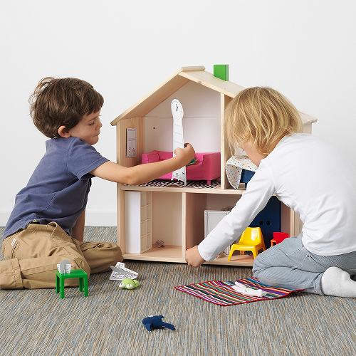 IKEA イケア ドールハウス ウォールシェルフ a70296965 FLISAT 