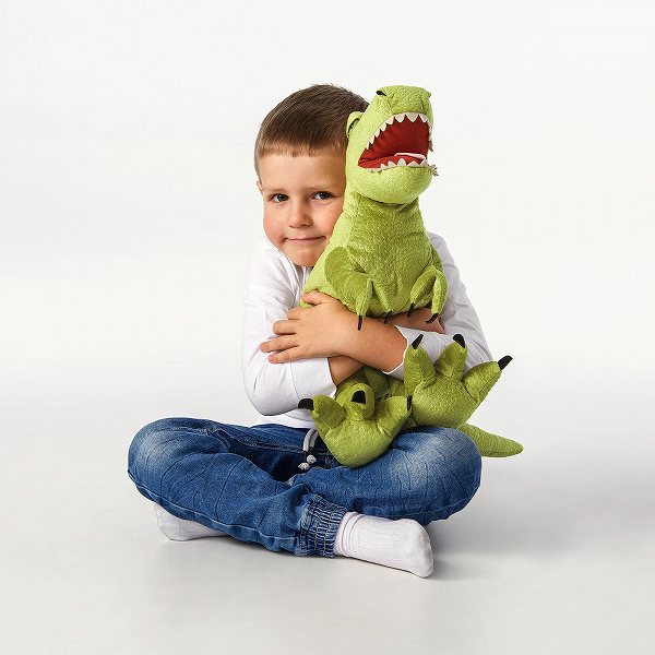 楽天市場 Ikea イケア ソフトトイ ぬいぐるみ 恐竜 ティラノサウルスレックス66cm N Jattelik イェッテリク 株式会社クレール