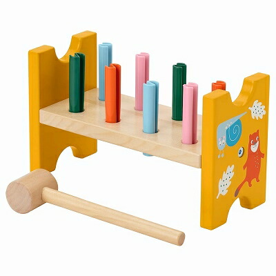 【楽天市場】IKEA イケア おもちゃ ハンマートイ マルチカラー m40513890 UPPSTA ウップストー おもちゃ 知育玩具 学習