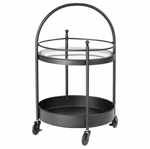 楽天市場】IKEA イケア ワゴン チャコール 80x40cm m30474865