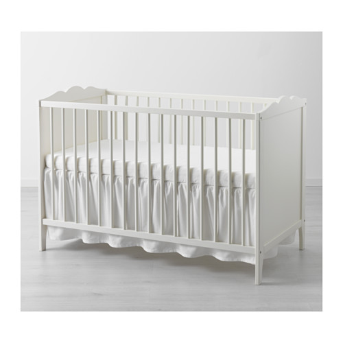 Clair Kobe Ikea Ikea Len Crib Skirt White 00295912 Rakuten