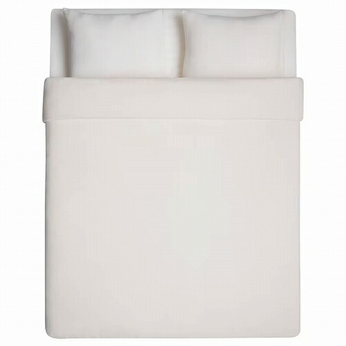 【楽天市場】IKEA イケア 掛け布団カバー＆枕カバー ホワイト ダブル 200x200cm 50x60cm m00528681
