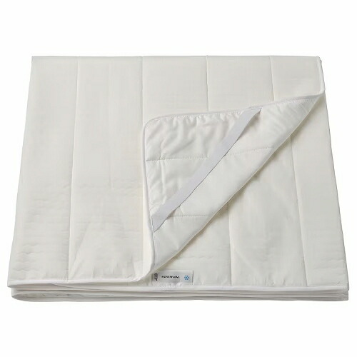 IKEA イケア マットレスプロテクター クイーン 160x200cm m60530860 ROSENVIAL ローセンヴィアル 寝具 ベッドパッド 敷きパッド おしゃれ シンプル 北欧 かわいい|株式会社クレール