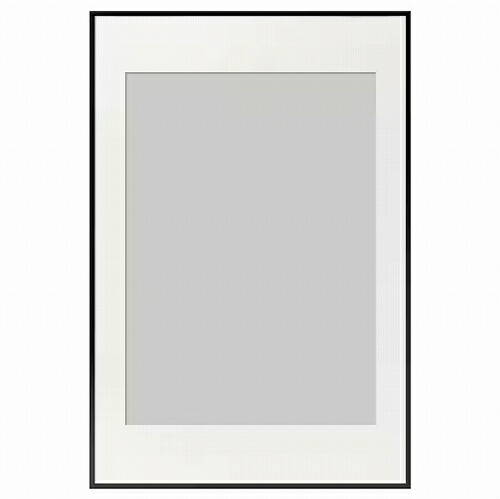 IKEA イケア フレーム ブラック 61x91cm big20314311 LOMVIKEN ロムヴィーケン 雑貨 インテリア小物 置物 フォトフレーム 写真立て アートフレーム おしゃれ シンプル 北欧 かわいい｜株式会社クレール 7,740円
