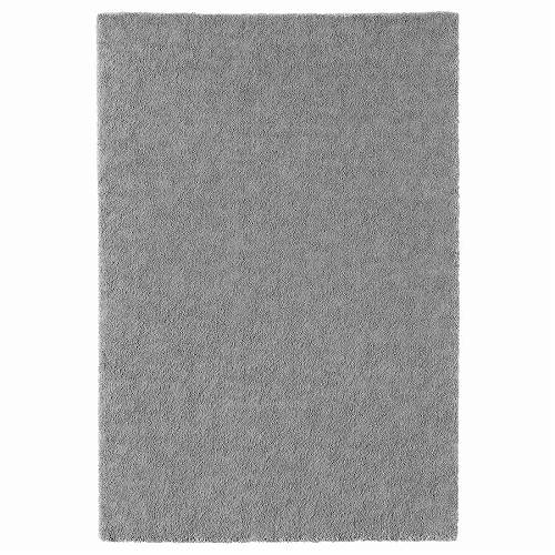 ヴィンデベック ラグ パイル長, グレーブラウン, 133x195cm Amazon | IKEA/イケア VINDEBAK/ヴィンデベック：ラグ