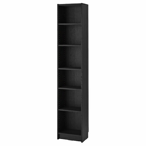 IKEA イケア 本棚 ブラック オーク調 40x28x202cm big40477335 BILLY ビリー インテリア 収納家具 ラック おしゃれ シンプル 北欧 かわいい 13,882円