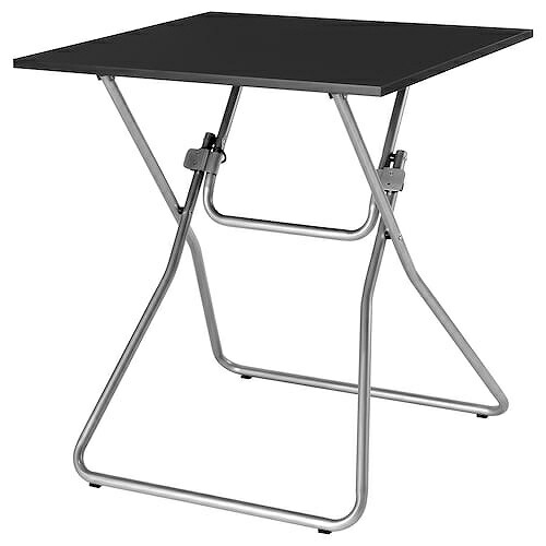 IKEA イケア 折りたたみテーブル ブラック 67x67cm big70546894 GUNDE グンデ インテリア 家具 机 ダイニングテーブル おりたたみ おしゃれ シンプル 北欧 かわいい