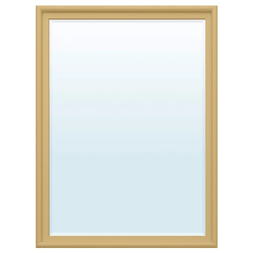 IKEA イケア ミラー ライトイエローベージュ 60x80 cm m20610095 PINGSTSYREN ピングストスィレン
