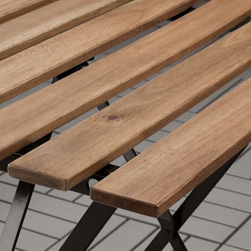 【楽天市場】IKEA イケア 折りたたみ式テーブル 屋外用 アカシア材 ブラウンステイン 55x54cm a80165129 TARNO テル