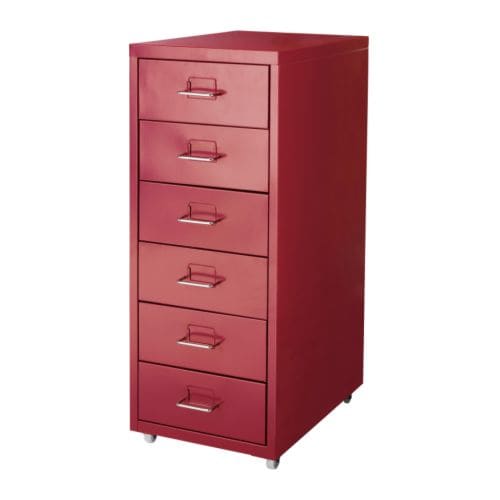 Clair Kobe Red Z00176099 With The Ikea Ikea Helmer Hel Mel Drawer