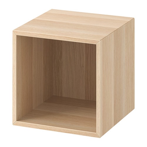 IKEA イケア キャビネット ホワイトステインオーク調 35x35x35cm n00428851 EKET エーケト インテリア 収納家具 おしゃれ シンプル 北欧 かわいい