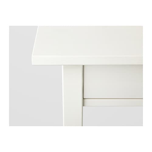 楽天市場 Ikea イケア Hemnes ヘムネス ベッドサイドテーブル ホワイトステイン 46x35cm Z 株式会社クレール